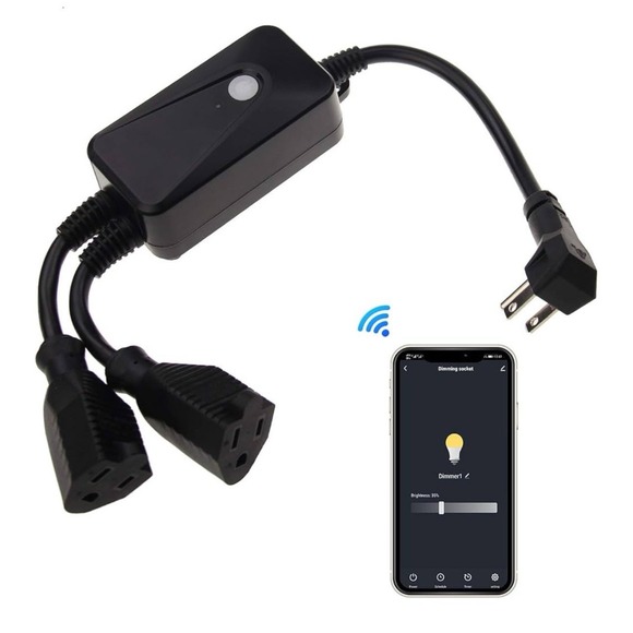 The Unbranded Brand Other - 🔌 Smart Plug-in Dimmer (Alexa/Google Compatible)